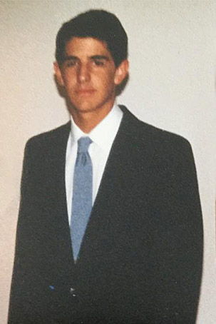 Jeff Montejano teenager