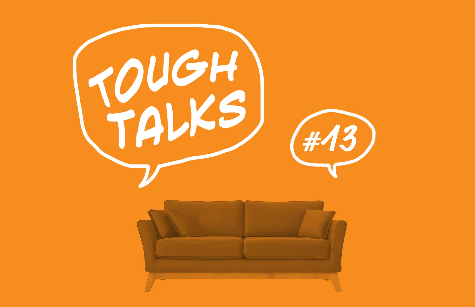 Orange Logo for TLC ‘Tough Talks’ Series.